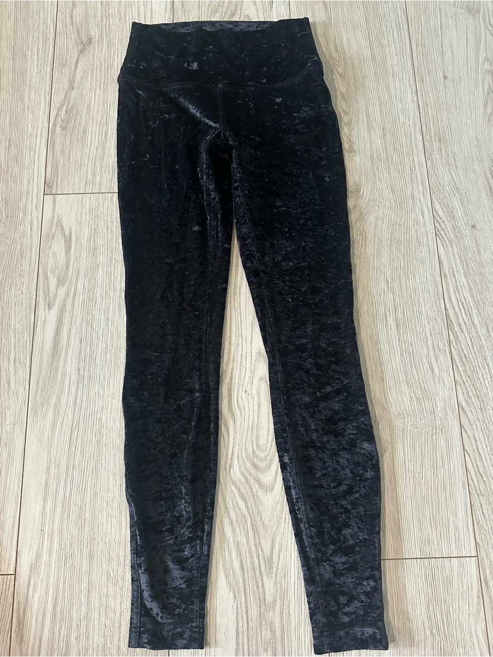 Lululemon Align High Rise Crushed Velvet Leggings -Size 6